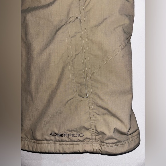 Exofficio Khaki Zip-Up Vest - Picture 2 of 10